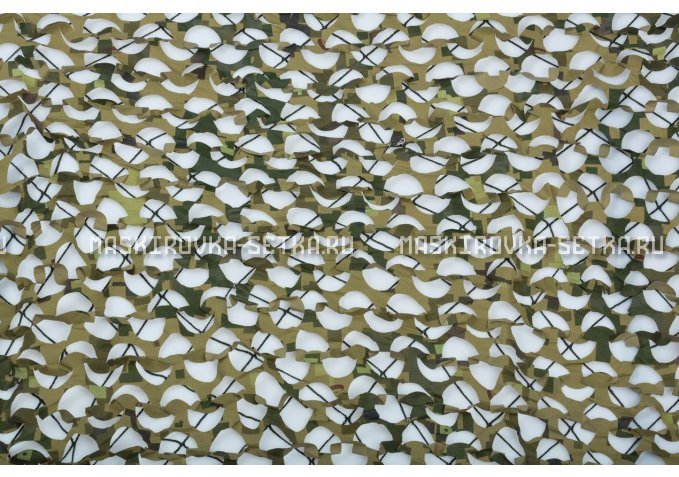 Массеть Camosystems Пейзаж-Профи Милитари 3D 1,8х6 м  – купить по цене 7700 руб. в интернет-магазине в городе Рязань картинка 2
