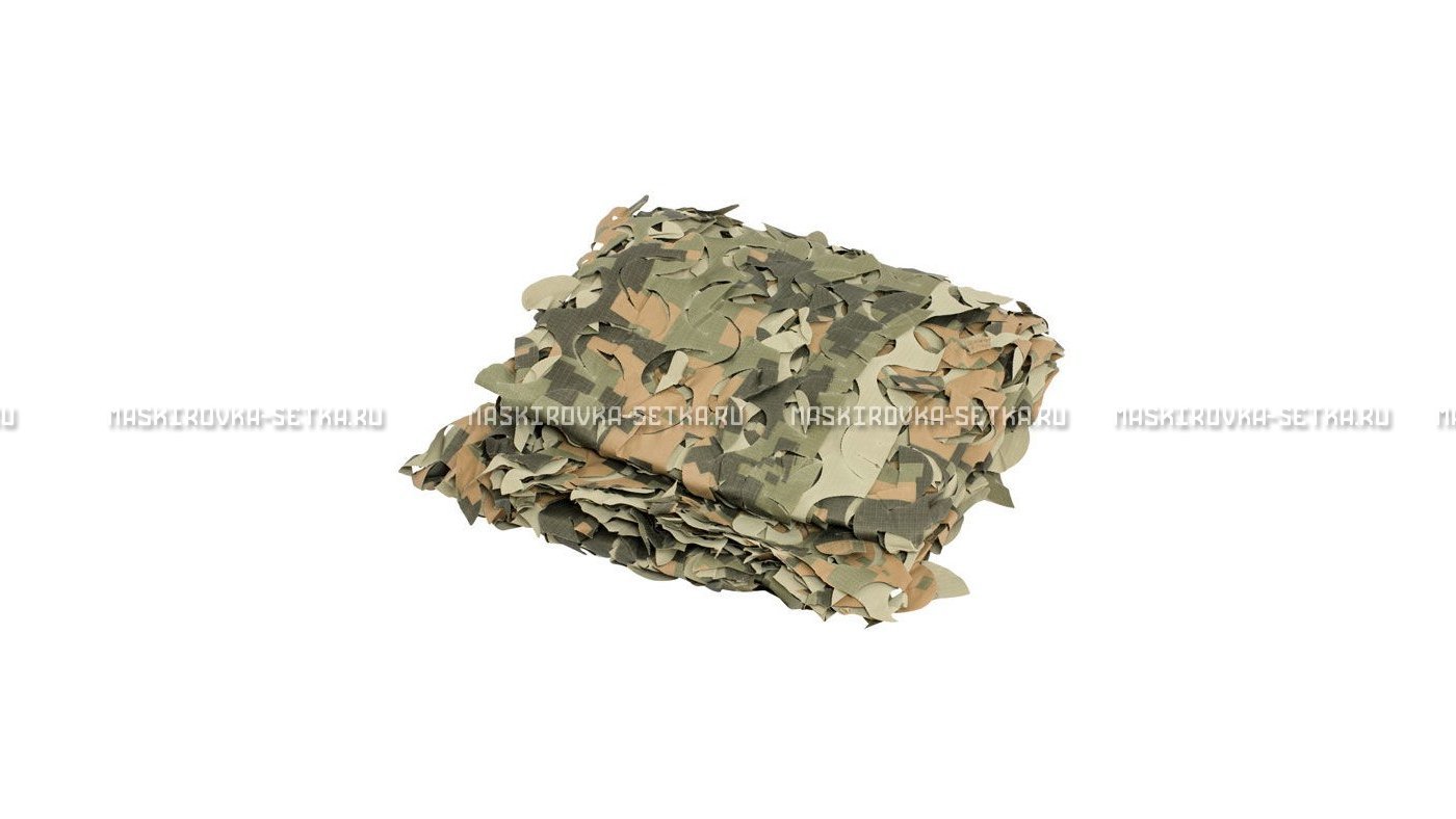 Сетка Camosystems Пейзаж Полынь 3D 2,4х3 м  – купить по цене 3100 руб. в интернет-магазине в городе Рязань картинка 6
