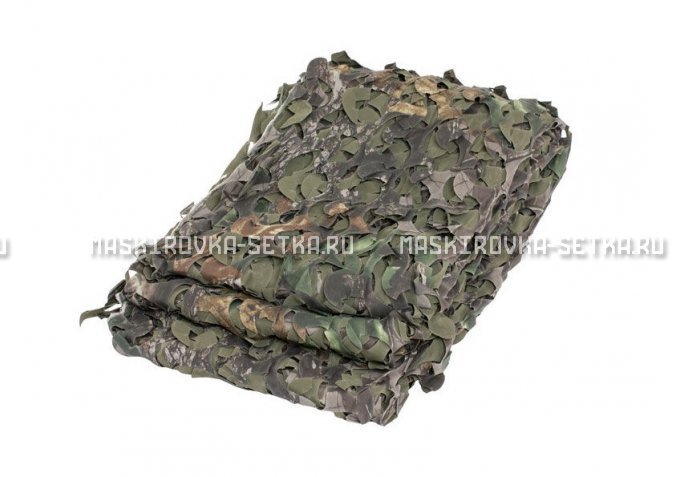 Сетка Camosystems Пейзаж Тайга 4D 2,4х3 м  – купить по цене 3600 руб. в интернет-магазине в городе Рязань картинка 1