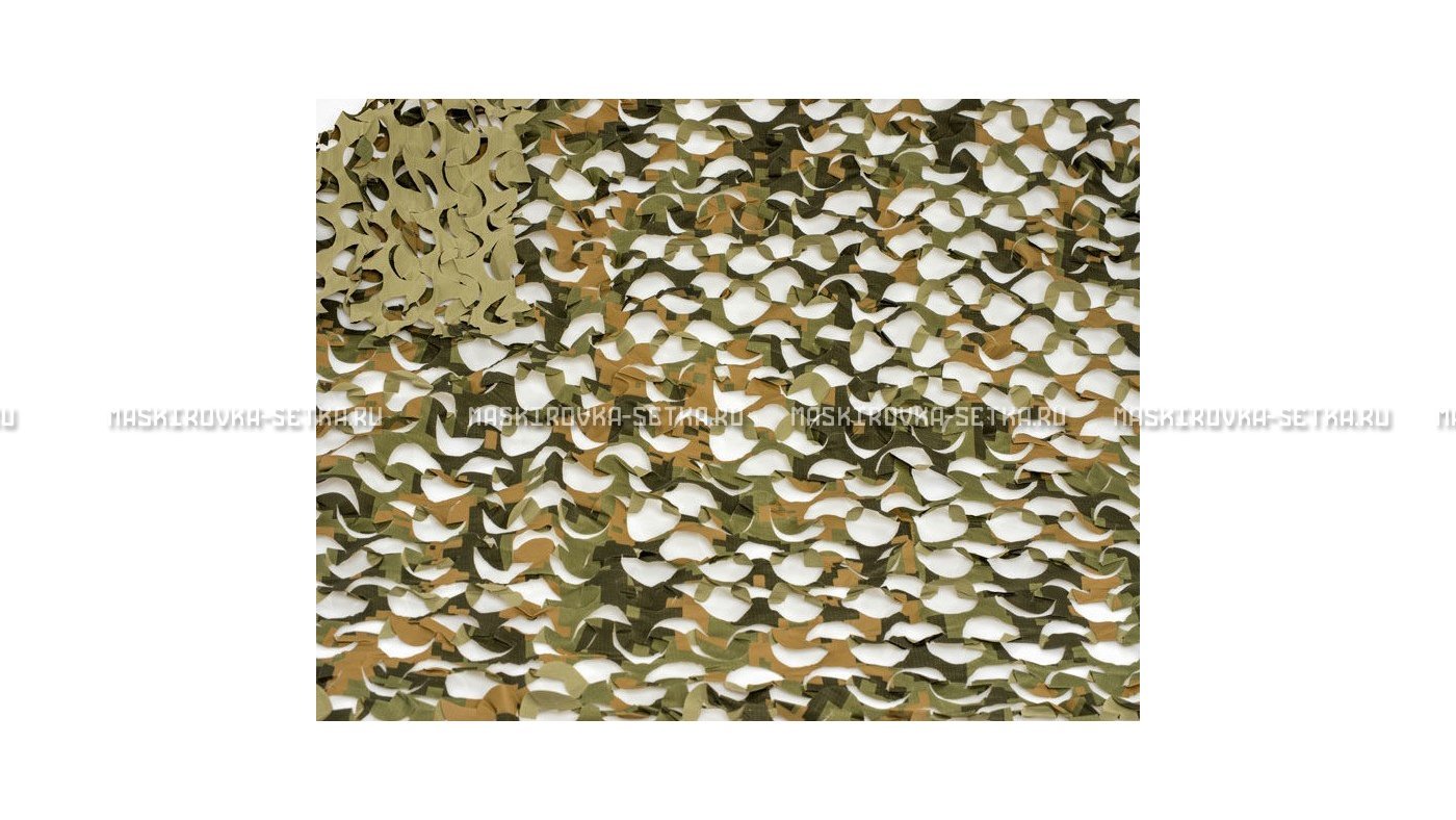 Сетка Camosystems Пейзаж Полынь 3D 2,4х3 м  – купить по цене 3100 руб. в интернет-магазине в городе Рязань картинка 7