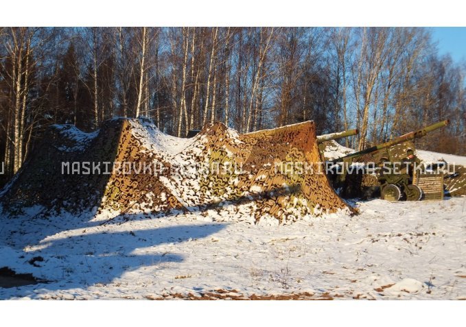Маскировочная сеть МКТ-2П Поле 3х6 м – купить по цене 4500 руб. в интернет-магазине в городе Рязань картинка 7