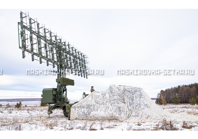 Маскировочный комплект МКТ-2С Снег 9х12 м – купить по цене 33200 руб. в интернет-магазине в городе Рязань картинка 9