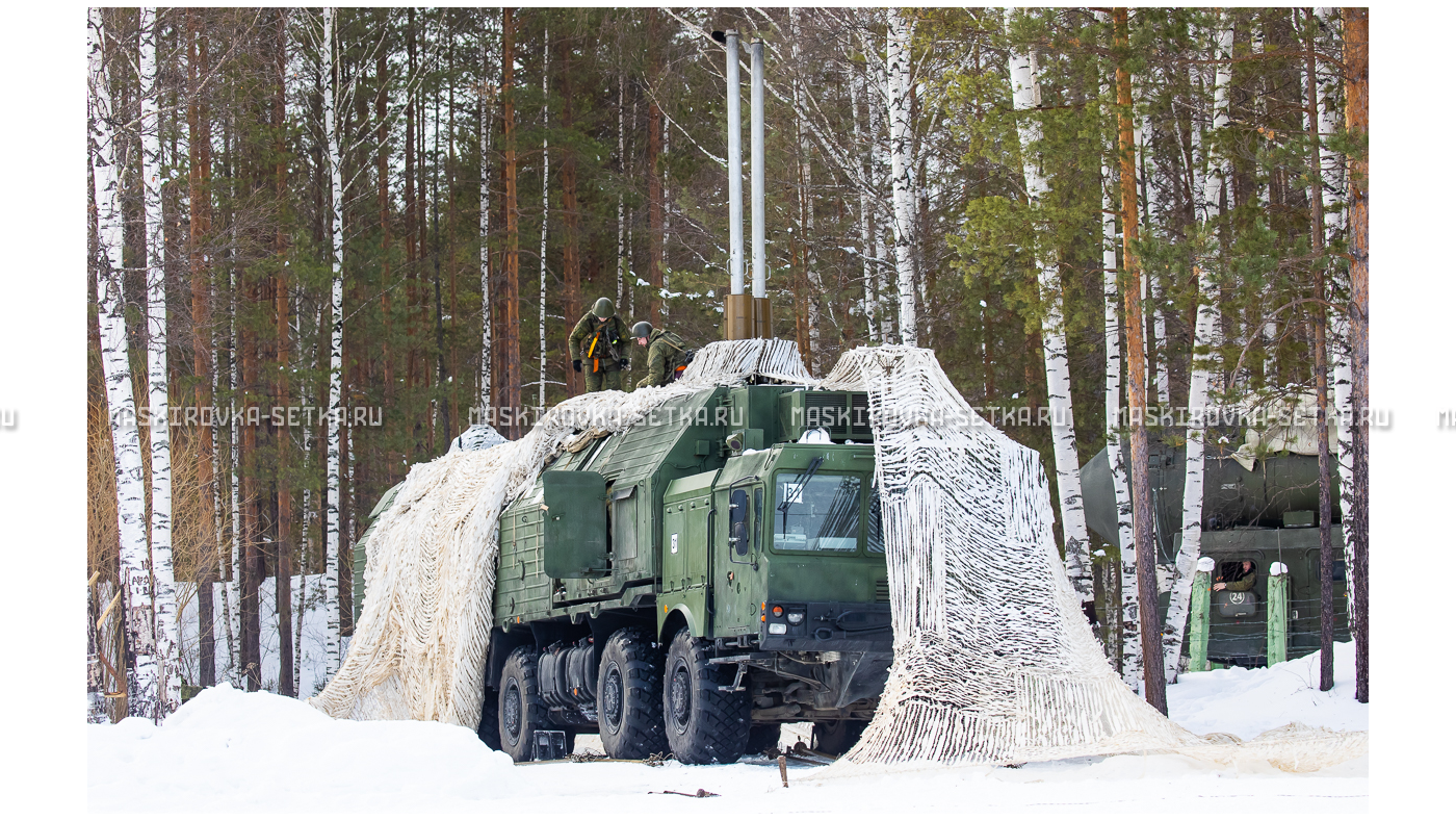 Маскировочный комплект МКТ-2С Снег 9х12 м – купить по цене 33200 руб. в интернет-магазине в городе Рязань картинка 28
