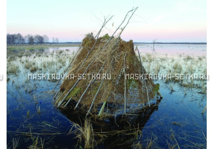 Маскировочная сетка МКТ-3П Солома 2х3 м – купить по цене 3750 руб. в интернет-магазине в городе Рязань картинка 3