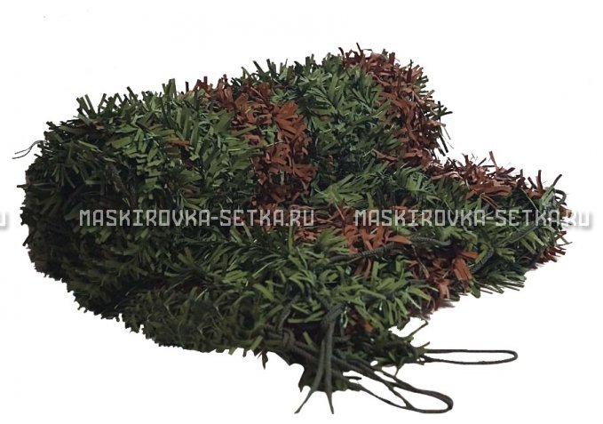 Маскировочная сеть Зеленя 2х3 м (зелено-коричневая) – купить по цене 3200 руб. в интернет-магазине в городе Рязань картинка 5