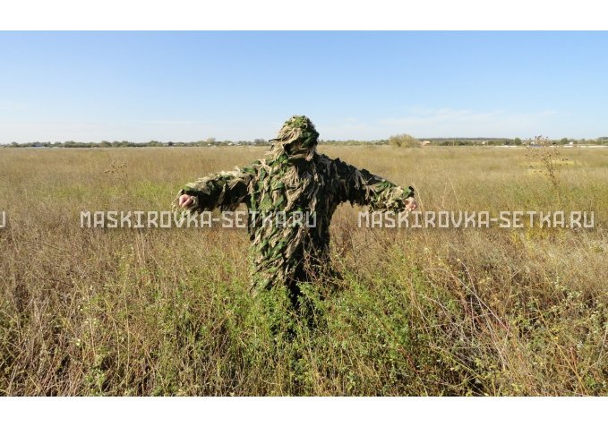 Маскировочный халат Taganrog Кикимора – купить по цене 3550 руб. в интернет-магазине в городе Рязань картинка 1